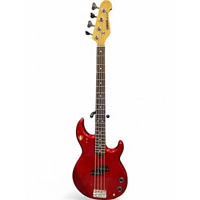 Used 1980s Yamaha BB300 Red Electric Bass Guitar