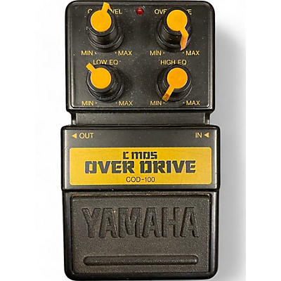 Used 1980s Yamaha COD-100 C MOS Overdrive Effect Pedal