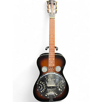 Used 1981 Dobro 1981 60DS square neck Tobacco Burst Resonator Guitar
