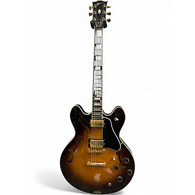 Used 1981 Gibson ES-347 Tobacco Sunburst Hollow Body Electric Guitar