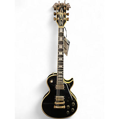 Used 1981 Gibson Les Paul Custom Black Solid Body Electric Guitar