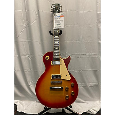 Gibson Used 1981 Gibson Les Paul Deluxe Cherry Sunburst Solid Body Electric Guitar