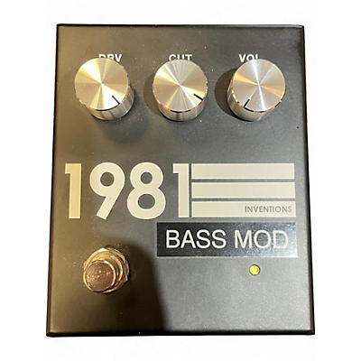 Used 1981 Inventions Bass Mod Effect Pedal