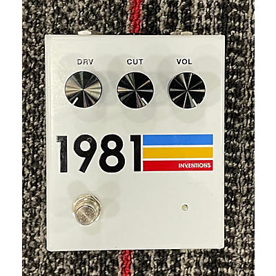 1981 Inventions Used 1981 Inventions DRV Effect Pedal