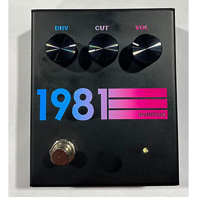 1981 Inventions Used 1981 Inventions DRV Effect Pedal