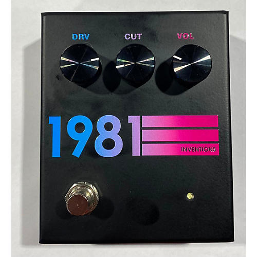 1981 Inventions Used 1981 Inventions DRV Effect Pedal