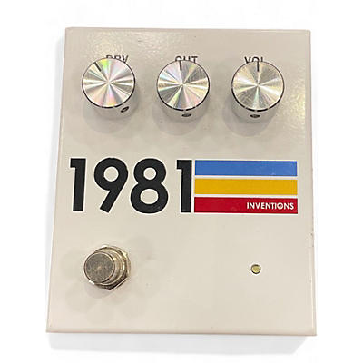 1981 Inventions Used 1981 Inventions DRV Effect Pedal