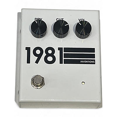 1981 Inventions Used 1981 Inventions DRV Effect Pedal