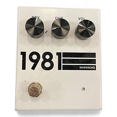 1981 Inventions Used 1981 Inventions DRV Effect Pedal