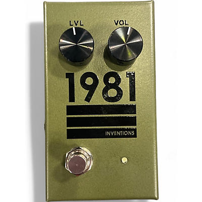 Used 1981 Inventions DRV Effect Pedal