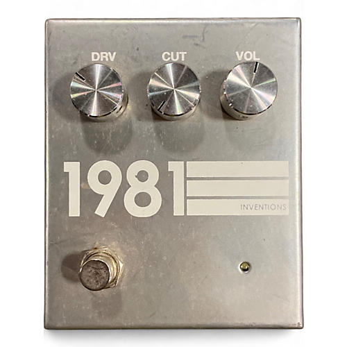 1981 Inventions Used 1981 Inventions Drive Pedal Effect Pedal