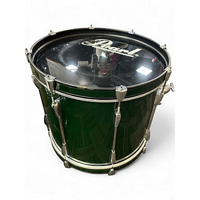 Used 1981 Pearl 3 Piece Export EMRALD GREEN Drum Kit
