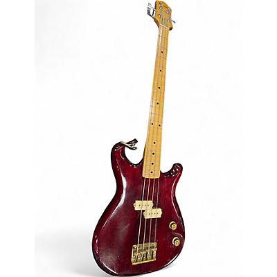 Used 1982 Ibanez RS721 Candy Apple Red Electric Bass Guitar