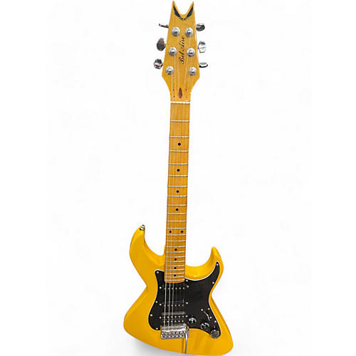 Dean Used 1983 Dean BEL AIRE  Black and Yellow Solid Body Electric Guitar Black and Yellow