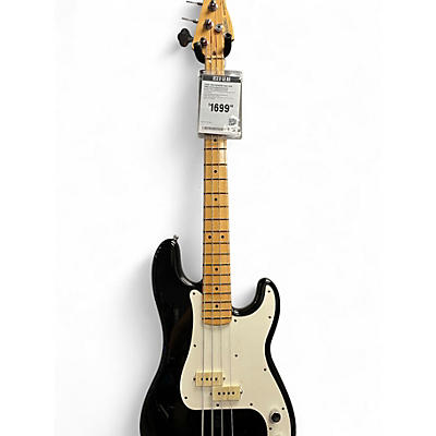Used 1983 Fender 1983 USA PRECISION BASS Black Electric Bass Guitar