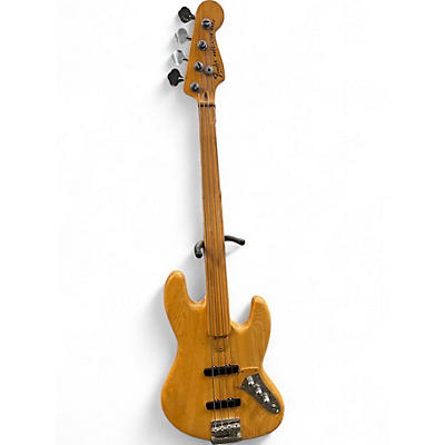 Used 1983 Fender Fretless P-bass Natural Electric Bass Guitar