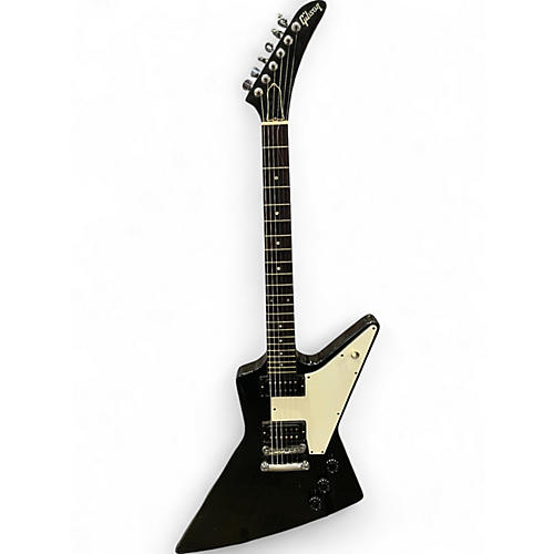 Used 1983 Gibson Explorer Black Solid Body Electric Guitar Black