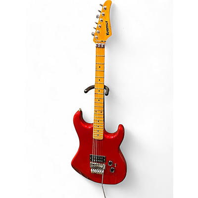 Kramer Used 1983 Kramer Pacer Red Solid Body Electric Guitar