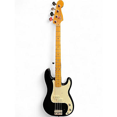 Used 1984 Fender American Precision Bass Black Electric Bass Guitar