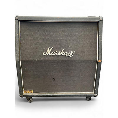 Used 1984 Marshall 1960A 300W 4x12 Stereo Slant Guitar Cabinet