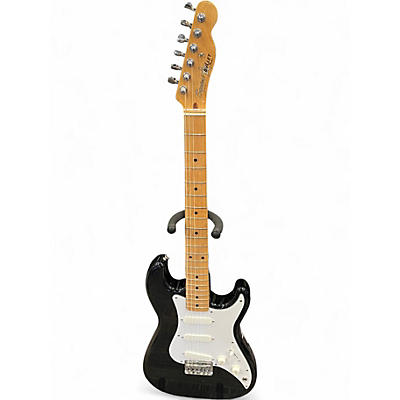 Used 1984 Squier Bullet Stratocaster Black Solid Body Electric Guitar