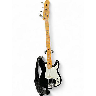 Used 1984 Squier Bullet bass Black Electric Bass Guitar