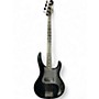 Used 1984 Washburn Force 8 Black Electric Bass Guitar Black