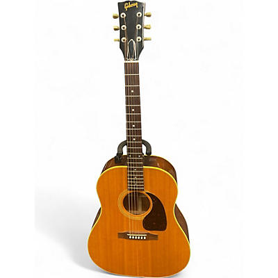 Used 1985 Gibson 1985 J-45E Natural Acoustic Electric Guitar