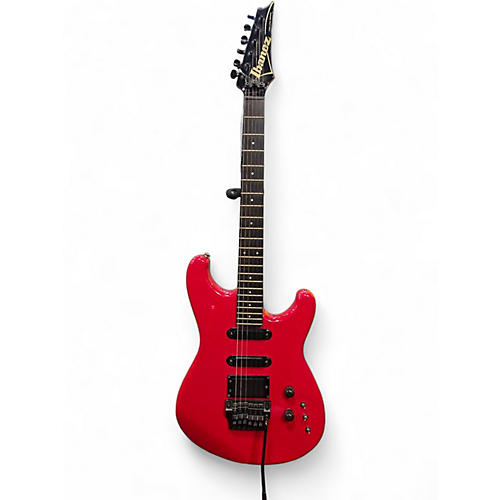 Used 1985 Ibanez Pro Line Series Red Solid Body Electric Guitar Red