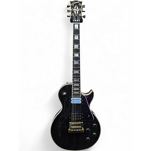 Used 1986 Gibson Les Paul Custom Black Solid Body Electric Guitar Black