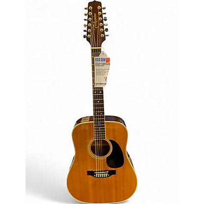 Used 1986 Takamine EF-400S Natural 12 String Acoustic Electric Guitar