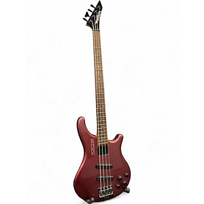 Used 1986 Washburn Force abt Maroon Electric Bass Guitar