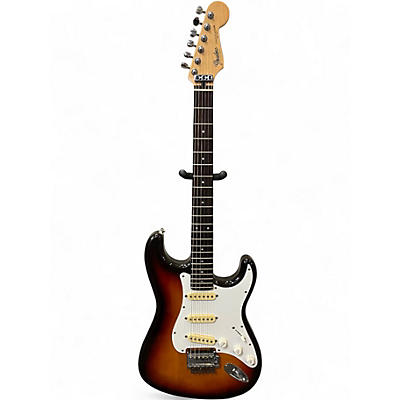 Used 1987 Fender ST-562 Contemporary Stratocaster 3 Tone Sunburst Solid Body Electric Guitar