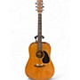 Used 1987 Martin D16M Natural Acoustic Electric Guitar Natural