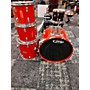 Used Pearl Used 1987 Pearl 4 piece World Series Candy Apple Red Drum Kit Candy Apple Red