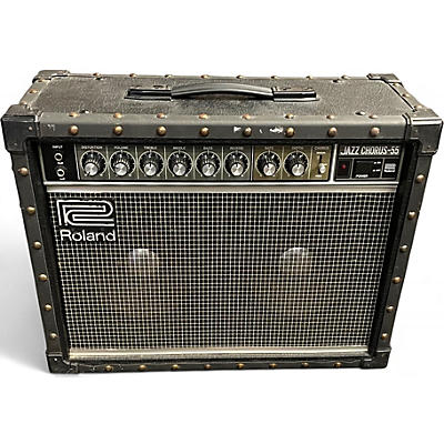 Used 1987 Roland JC-55 USA Made 2x8 Guitar Combo Amp