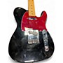 Used 1987 Squier TELECASTER BLACK Solid Body Electric Guitar BLACK