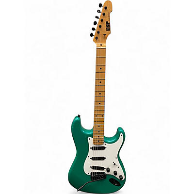 Used 1988 ESP 400 SERIES METALLIC TEAL Solid Body Electric Guitar