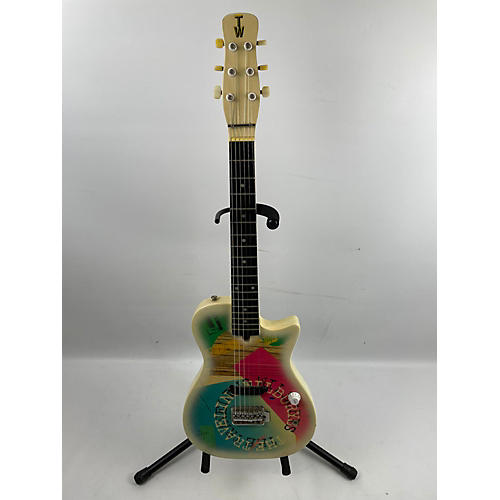 Gretsch Guitars Used 1988 Gretsch Guitars TW100T Traveling Wilburys Buttercream Solid Body Electric Guitar Buttercream