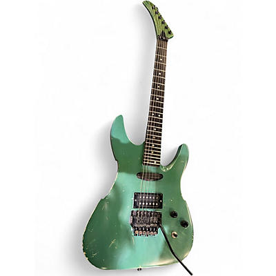Used 1988 Peavey ADRIAN VANDENDERG Green Solid Body Electric Guitar