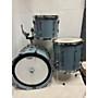 Used Premier Used 1988 Premier 3 piece Projector Blue Drum Kit Blue