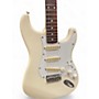 Used 1988 Squier stratocaster  Vintage White Solid Body Electric Guitar Vintage White