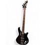 Used 1988 Washburn FORCE ABT B20 Black Electric Bass Guitar Black