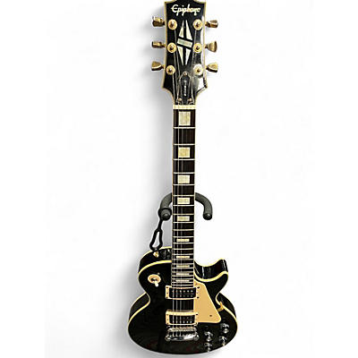Used 1989 Epiphone Les Paul black beauty Black Solid Body Electric Guitar