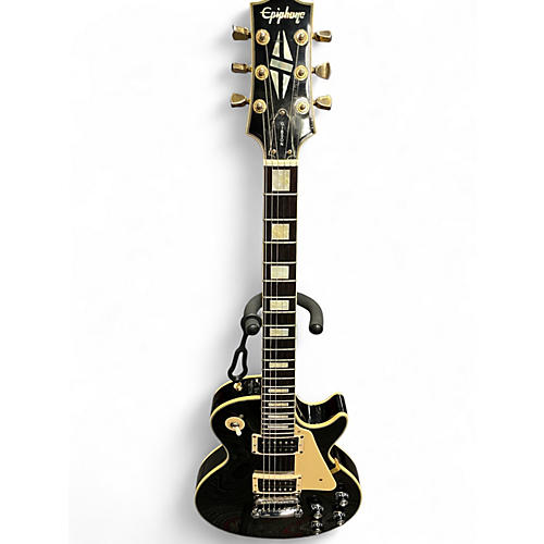 Used 1989 Epiphone Les Paul black beauty Black Solid Body Electric Guitar Black
