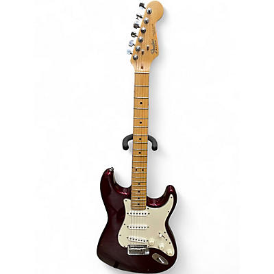 Used 1989 Fender American Standard Stratocaster Midnight Wine Solid Body Electric Guitar