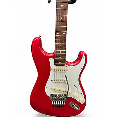 Used 1989 Fender CONTEMPOARY STRATOCASTER Candy Apple Red Solid Body Electric Guitar