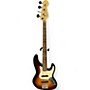 Used 1989 Fender american standard long horn jazz bass Brown Sunburst Electric Bass Guitar Brown Sunburst