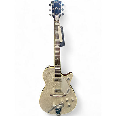 Gretsch Guitars Used 1989 Gretsch Guitars G6129T SPARKLE JET Silver Sparkle Solid Body Electric Guitar