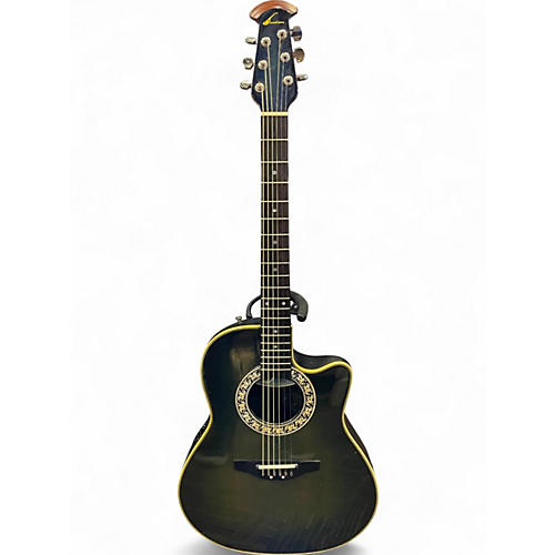 Used 1989 Ovation PINNICLE BARNBOARD Acoustic Electric Guitar BARNBOARD